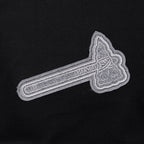 MLB ATLANTA BRAVES REVERSE FRENCH TERRY CHANDAIL À COL ROND EN MOLLETON POUR FEMME (NOIR)