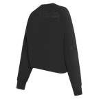 MLB ATLANTA BRAVES NEUTRAL WOMEN'S CREWNECK (BLACK)