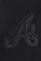 MLB ATLANTA BRAVES NEUTRAL WOMEN'S CREWNECK (BLACK)