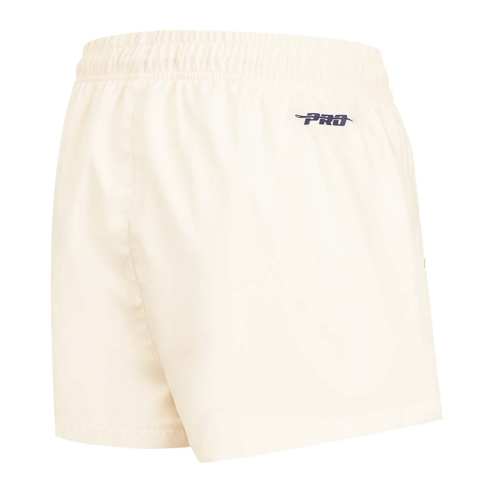 MLB ATLANTA BRAVES TRIPLE TONAL WOVEN WOMEN'S SHORT (EGGSHELL)