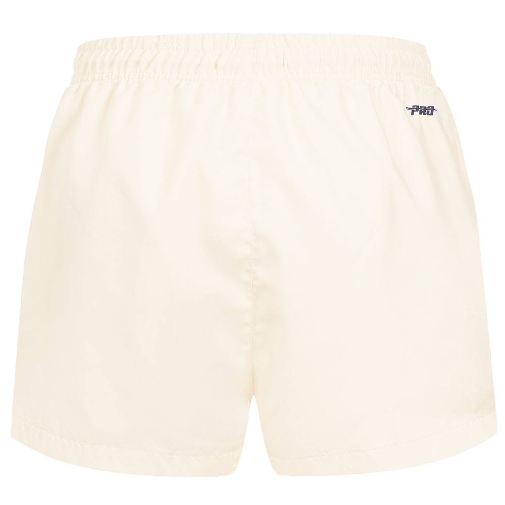 MLB ATLANTA BRAVES TRIPLE TONAL WOVEN WOMEN'S SHORT (EGGSHELL)
