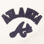 MLB ATLANTA BRAVES TRIPLE TONAL WOVEN WOMEN'S SHORT (EGGSHELL)