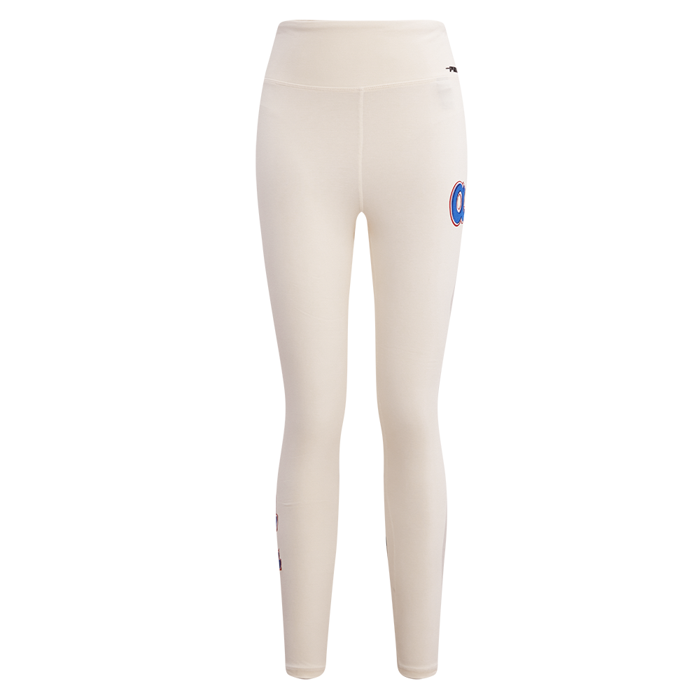 MLB ATLANTA BRAVES RETRO CLASSIC WOMEN'S JERSEY LEGGING (EGGSHELL)