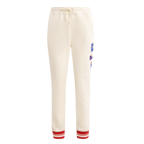 MLB ATLANTA BRAVES RETRO CLASSIC WOMEN'S RIB SWEATPANT (EGGSHELL/ RED)