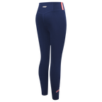 MLB ATLANTA BRAVES CLASSIC CHENILLE LEGGING EN JERSEY ÉPAIS POUR FEMME (MARINE MINUIT)