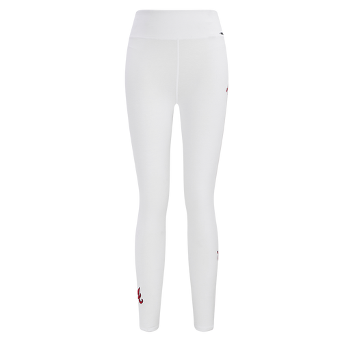 MLB ATLANTA BRAVES CLASSIC WOMEN'S JERSEY LEGGING (WHITE)
