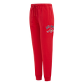 MLB ATLANTA BRAVES CLASSIC PANTALON OUATÉ POUR FEMME (ROUGE)