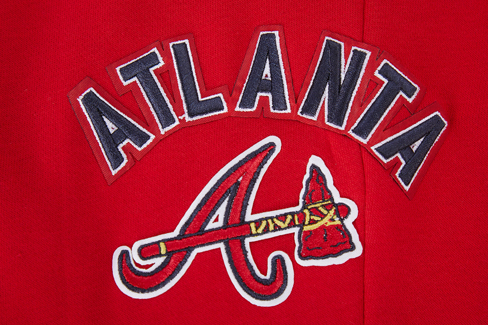 MLB ATLANTA BRAVES CLASSIC PANTALON OUATÉ POUR FEMME (ROUGE)