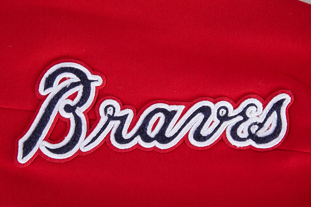 MLB ATLANTA BRAVES CLASSIC PANTALON OUATÉ POUR FEMME (ROUGE)