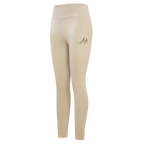 MLB ATLANTA BRAVES NEUTRAL WOMEN'S JERSEY LEGGING (TAUPE)