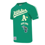 MLB OAKLAND ATHLETICS RETRO CLASSICS HAUT POUR HOMME (VERT KELLY)
