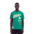 MLB OAKLAND ATHLETICS RETRO CLASSICS HAUT POUR HOMME (VERT KELLY)