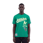 MLB OAKLAND ATHLETICS RETRO CLASSICS HAUT POUR HOMME (VERT KELLY)