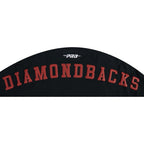 MLB ARIZONA DIAMONDBACKS WINGSPAN HAUT EN JERSEY DE COTON À ÉPAULES TOMBANTES V2 POUR HOMME (NOIR)