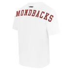MLB ARIZONA DIAMONDBACKS WINGSPAN HAUT EN JERSEY DE COTON À ÉPAULES TOMBANTES V2 POUR HOMME (BLANC)