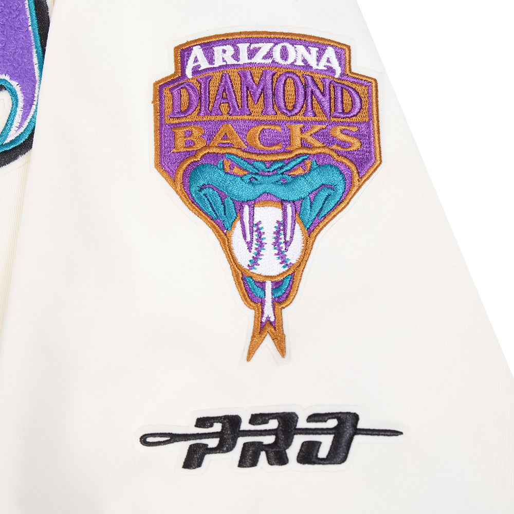 MLB ARIZONA DIAMONDBACKS RETRO CLASSICS HAUT POUR HOMME (COQUILLE D'ŒUF/VIOLET)