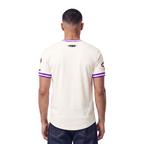 MLB ARIZONA DIAMONDBACKS RETRO CLASSICS HAUT POUR HOMME (COQUILLE D'ŒUF/VIOLET)