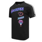 MLB ARIZONA DIAMONDBACKS RETRO CLASSIC HAUT À RAYURES POUR HOMME (NOIR)