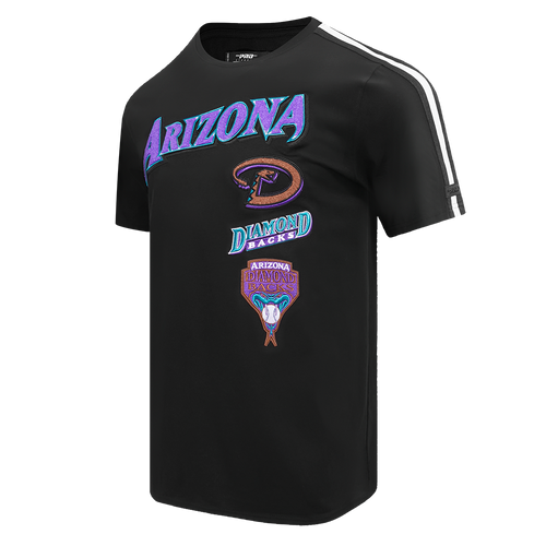 MLB ARIZONA DIAMONDBACKS RETRO CLASSIC HAUT À RAYURES POUR HOMME (NOIR)