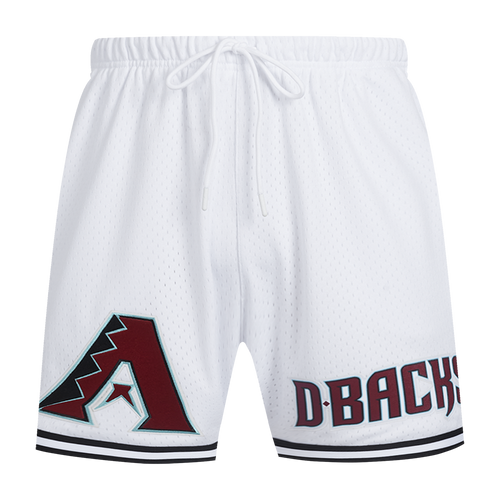 MLB ARIZONA DIAMONDBACKS CLASSIC MESH SHORT (WHITE/BLACK/WHITE)