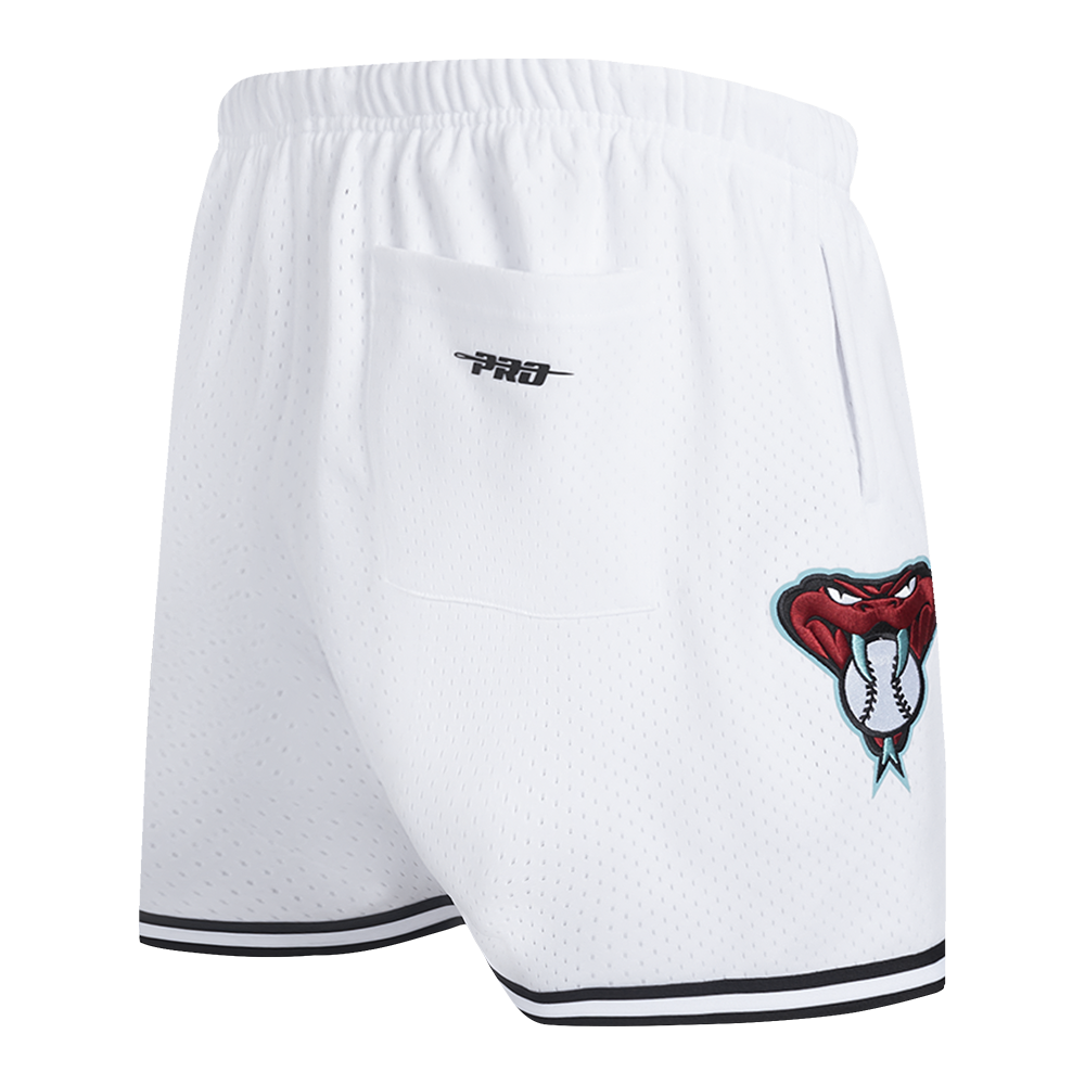 MLB ARIZONA DIAMONDBACKS CLASSIC MESH SHORT (BLANC/NOIR/BLANC)
