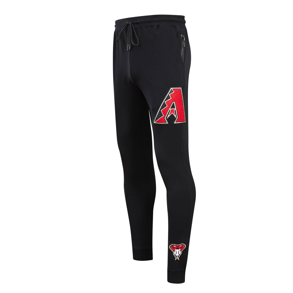 MLB ARIZONA DIAMONDBACKS CLASSIC CHENILLE MEN'S JOGGER (BLACK)