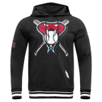 MLB ARIZONA DIAMONDBACKS MASH UP CHANDAIL À CAPUCHON EN MOLLETON CÔTELÉ POUR HOMME (NOIR)