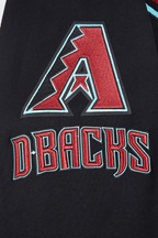 MLB ARIZONA DIAMONDBACKS MASH UP CHANDAIL À CAPUCHON EN MOLLETON CÔTELÉ POUR HOMME (NOIR)