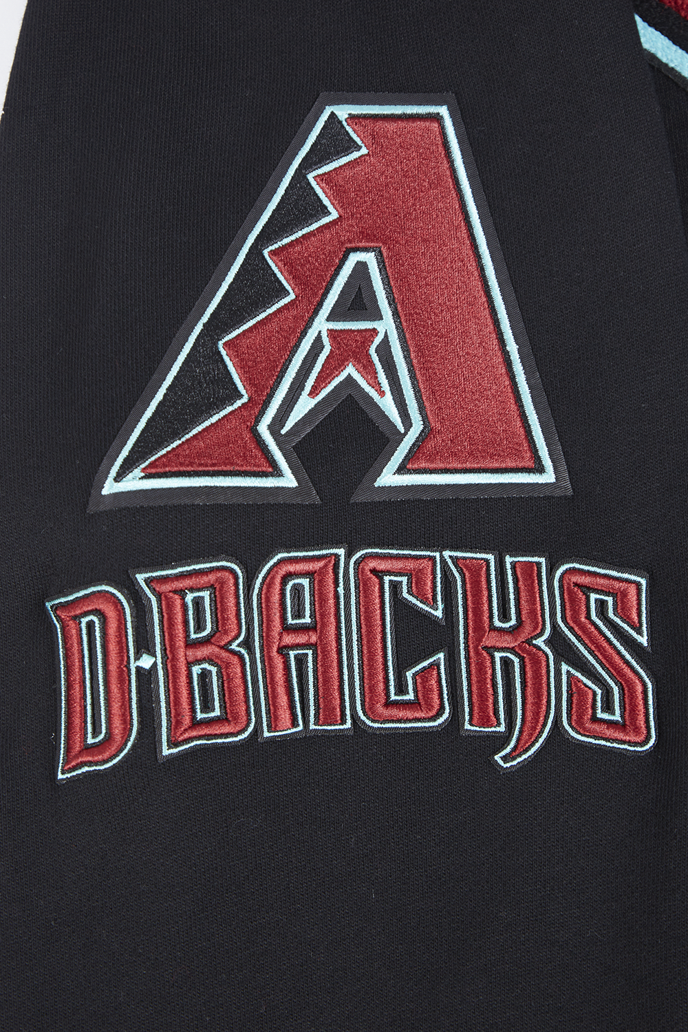 MLB ARIZONA DIAMONDBACKS MASH UP CHANDAIL À CAPUCHON EN MOLLETON CÔTELÉ POUR HOMME (NOIR)
