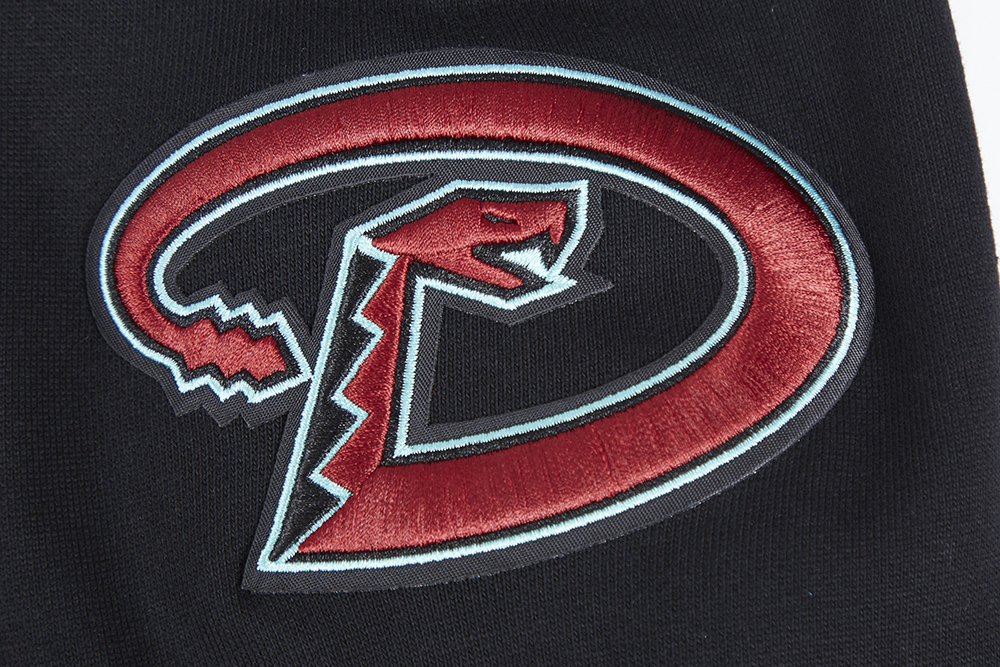 MLB ARIZONA DIAMONDBACKS MASH UP CHANDAIL À CAPUCHON EN MOLLETON CÔTELÉ POUR HOMME (NOIR)