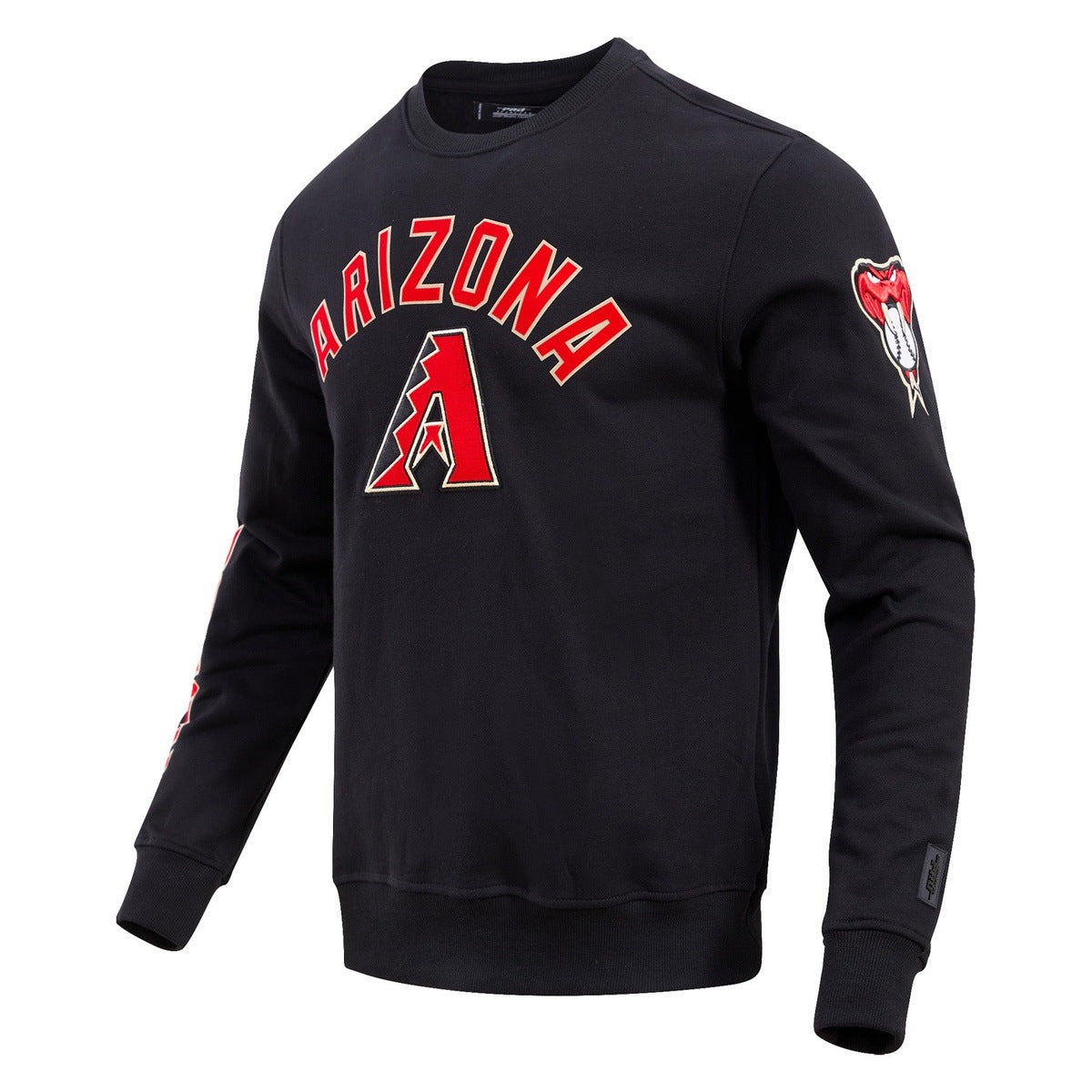 MLB ARIZONA DIAMONDBACKS CLASSIC MEN'S CREWNECK (BLACK)