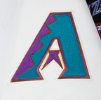MLB ARIZONA DIAMONDBACKS RETRO CLASSICS BLOUSON COLLÉGIAL POUR HOMME (NOIR/BLANC)