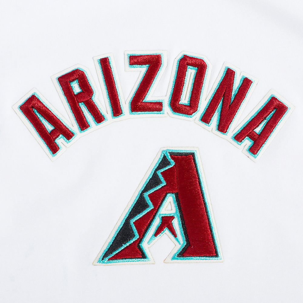 MLB ARIZONA DIAMONDBACKS CLASSIC CAMISOLE DOS NAGEUR À COUPE DÉCONTRACTÉE POUR FEMME (BLANC)
