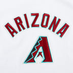 MLB ARIZONA DIAMONDBACKS CLASSIC CAMISOLE DOS NAGEUR À COUPE DÉCONTRACTÉE POUR FEMME (BLANC)