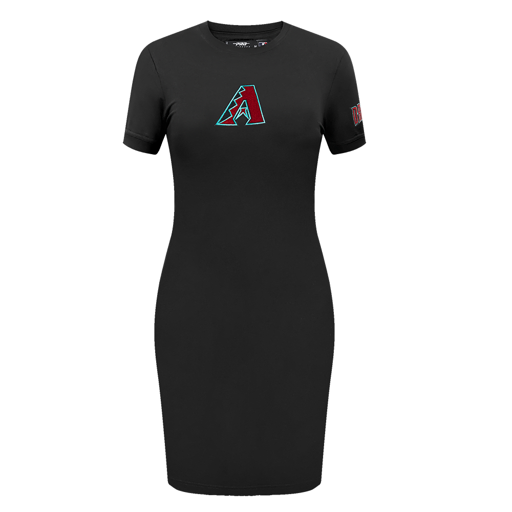 MLB ARIZONA DIAMONDBACKS CLASSIC ROBE MOULANTE POUR FEMME (NOIR)