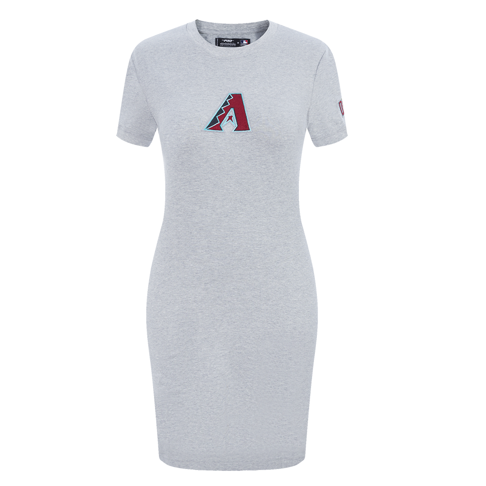 MLB ARIZONA DIAMONDBACKS CLASSIC ROBE MOULANTE POUR FEMME (GRIS CHINÉ)