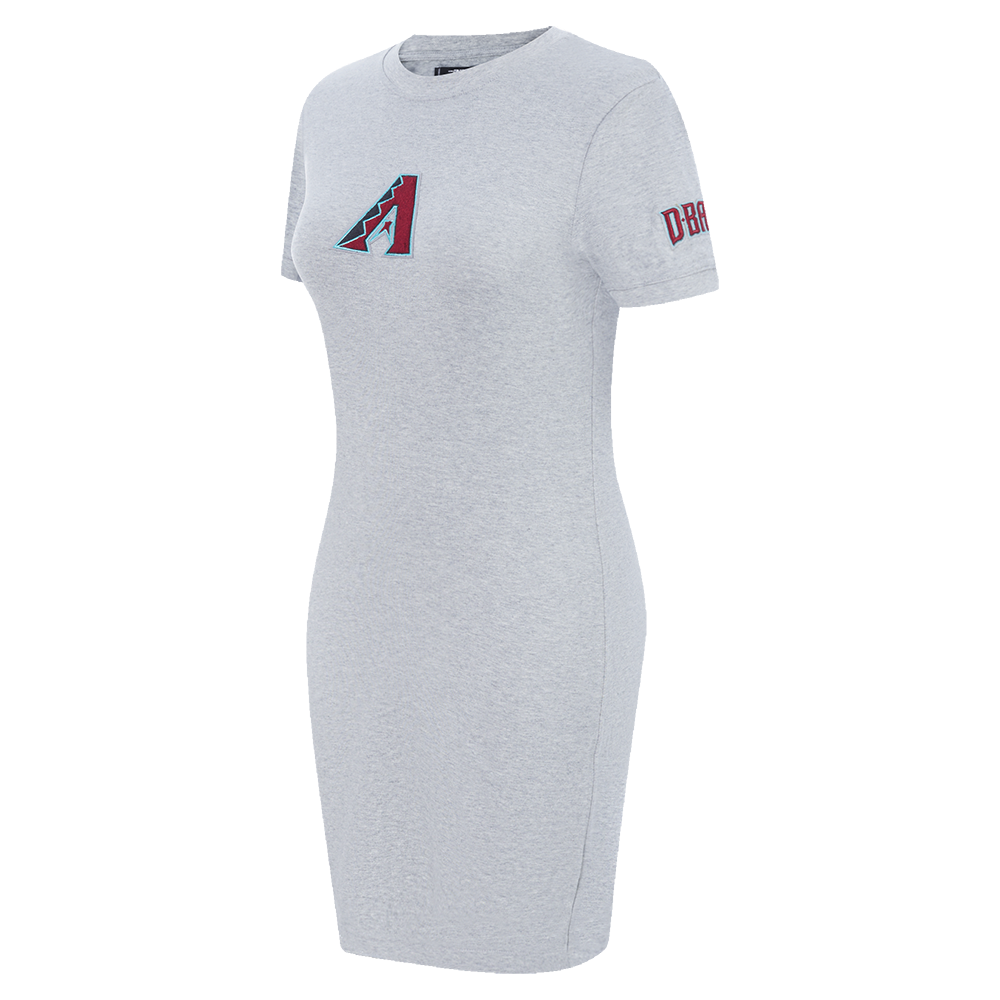 MLB ARIZONA DIAMONDBACKS CLASSIC WOMEN'S BODYCON DRESS (HEATHER GREY)