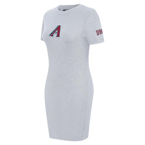MLB ARIZONA DIAMONDBACKS CLASSIC WOMEN'S BODYCON DRESS (HEATHER GREY)