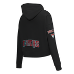 MLB ARIZONA DIAMONDBACKS CLASSIC CHANDAIL À CAPUCHON COURT EN MOLLETON POUR FEMME (NOIR)