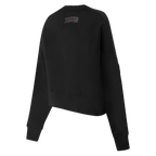 MLB ARIZONA DIAMONDBACKS CLASSIC CHANDAIL À COL ROND EN MOLLETON POUR FEMME (NOIR)