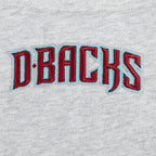 MLB ARIZONA DIAMONDBACKS CLASSIC CHANDAIL À COL ROND EN MOLLETON POUR FEMME (GRIS CHINÉ)