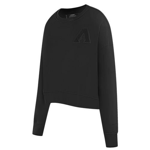 MLB ARIZONA DIAMONDBACKS NEUTRAL FLEECE CREWNECK (BLACK)