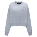 MLB ARIZONA DIAMONDBACKS NEUTRAL FLEECE CREWNECK (DARK HEATHER GRAY)