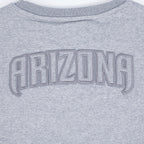 MLB ARIZONA DIAMONDBACKS NEUTRAL FLEECE CREWNECK (DARK HEATHER GRAY)
