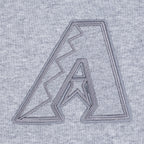 MLB ARIZONA DIAMONDBACKS NEUTRAL FLEECE CREWNECK (DARK HEATHER GRAY)