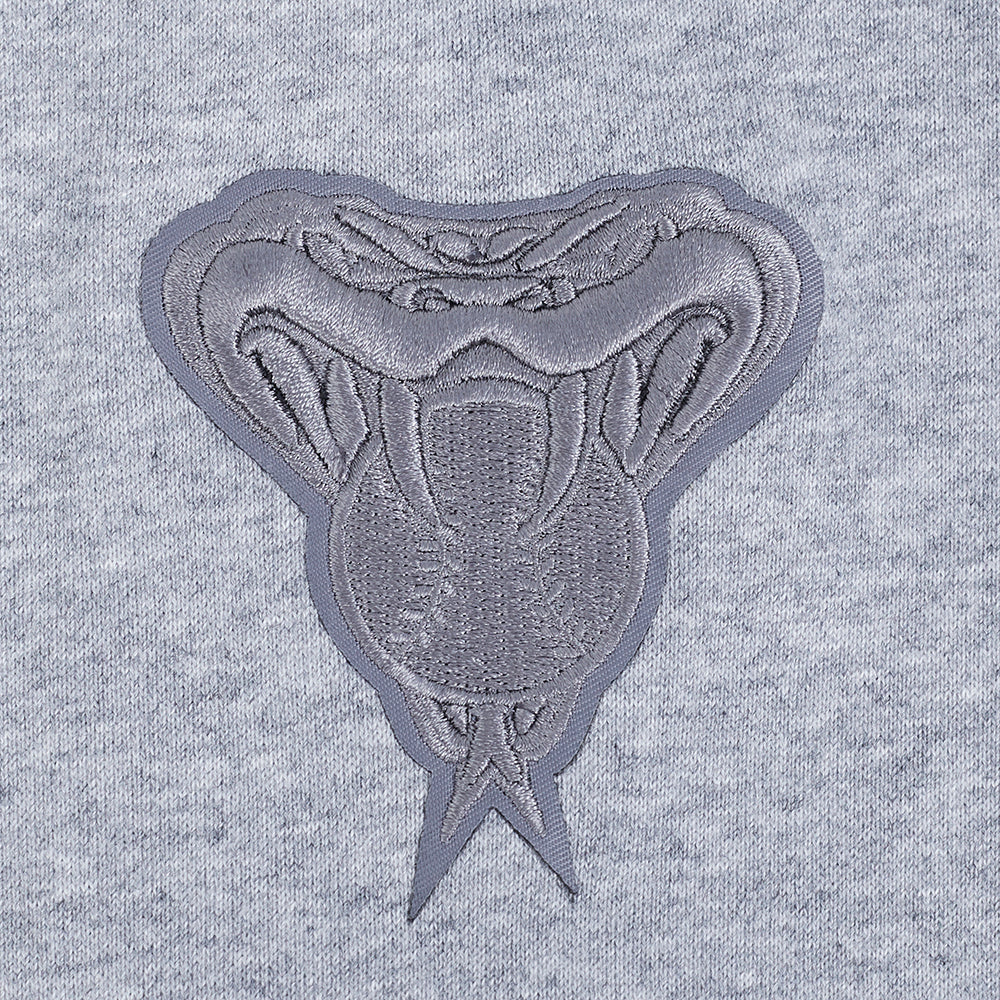 MLB ARIZONA DIAMONDBACKS NEUTRAL FLEECE CREWNECK (DARK HEATHER GRAY)