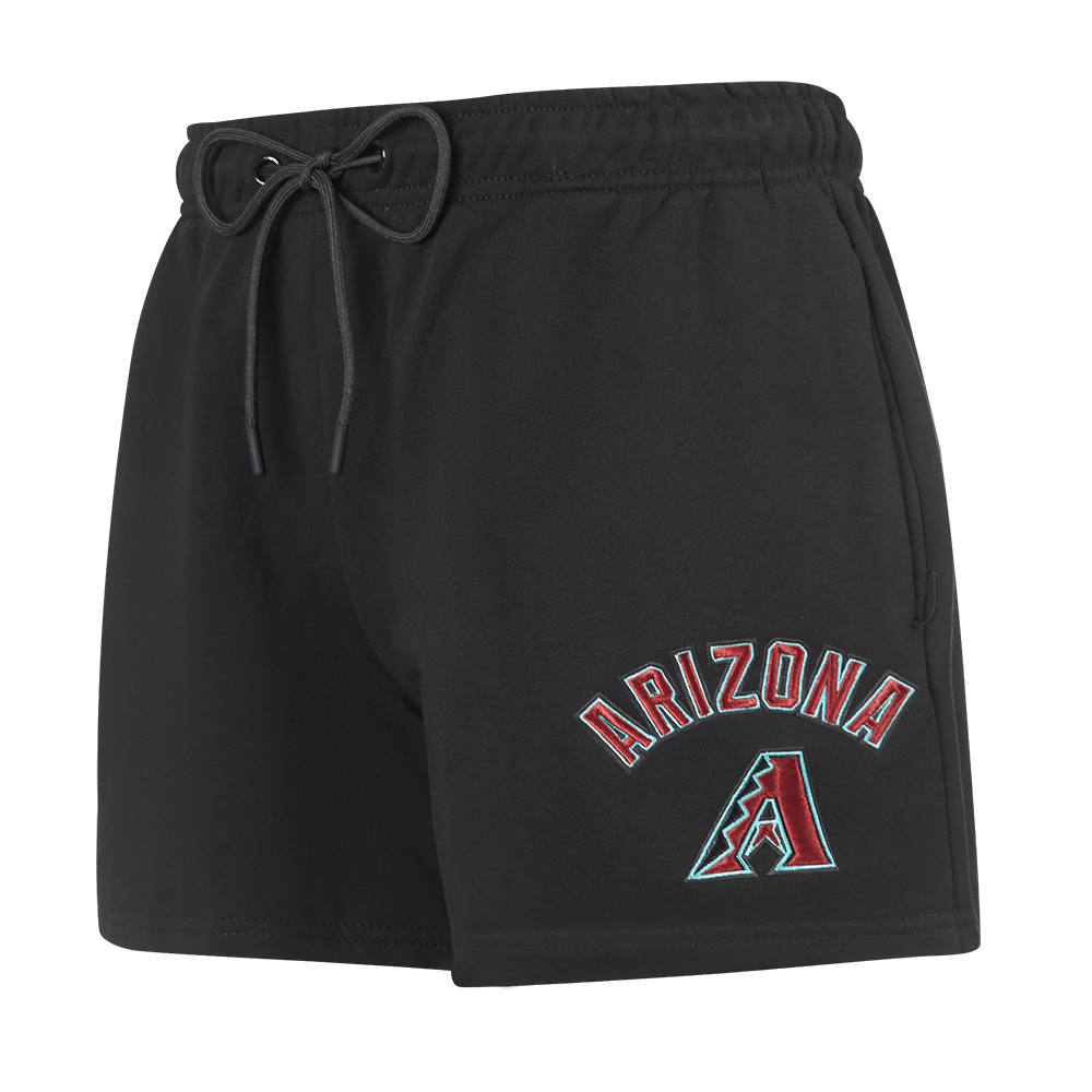 MLB ARIZONA DIAMONDBACKS CLASSIC SHORT EN MOLLETON POUR FEMME (NOIR)