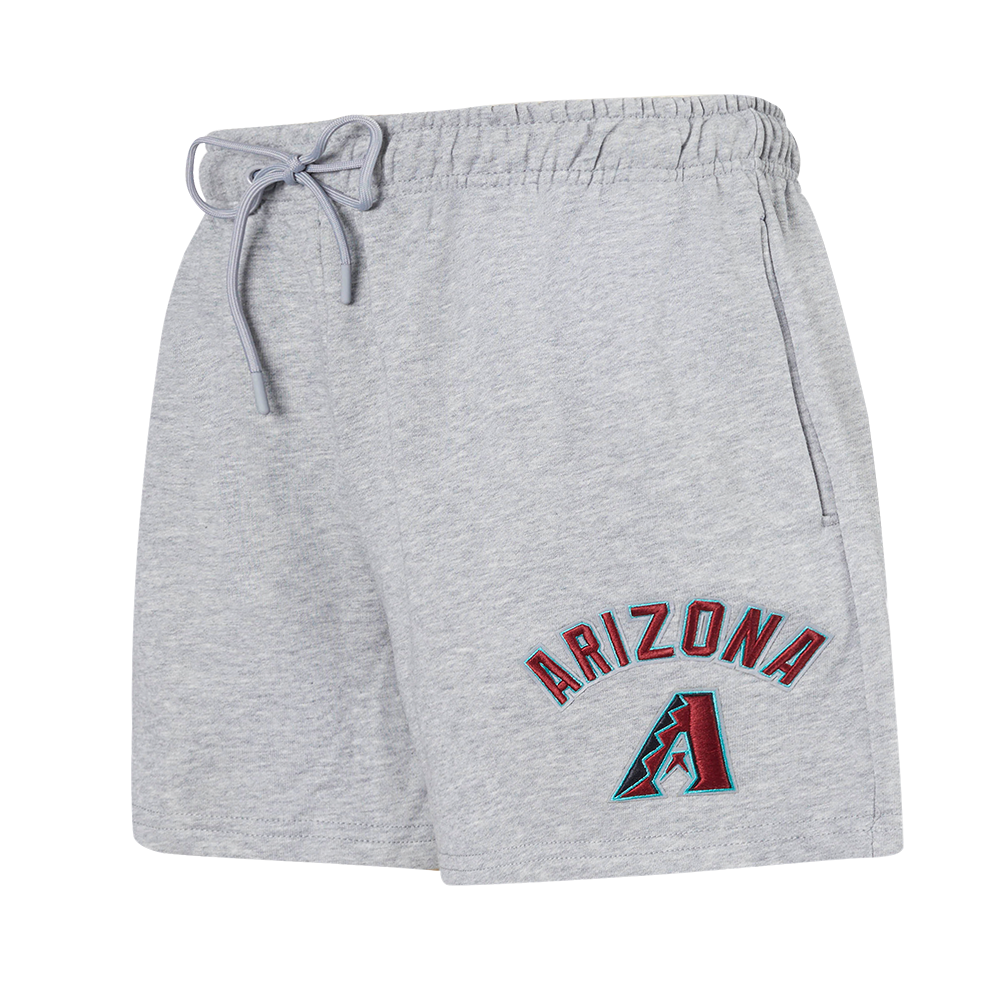 MLB ARIZONA DIAMONDBACKS CLASSIC SHORT EN MOLLETON POUR FEMME (GRIS CHINÉ)
