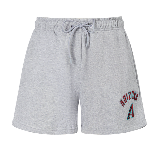 MLB ARIZONA DIAMONDBACKS CLASSIC SHORT EN MOLLETON POUR FEMME (GRIS CHINÉ)