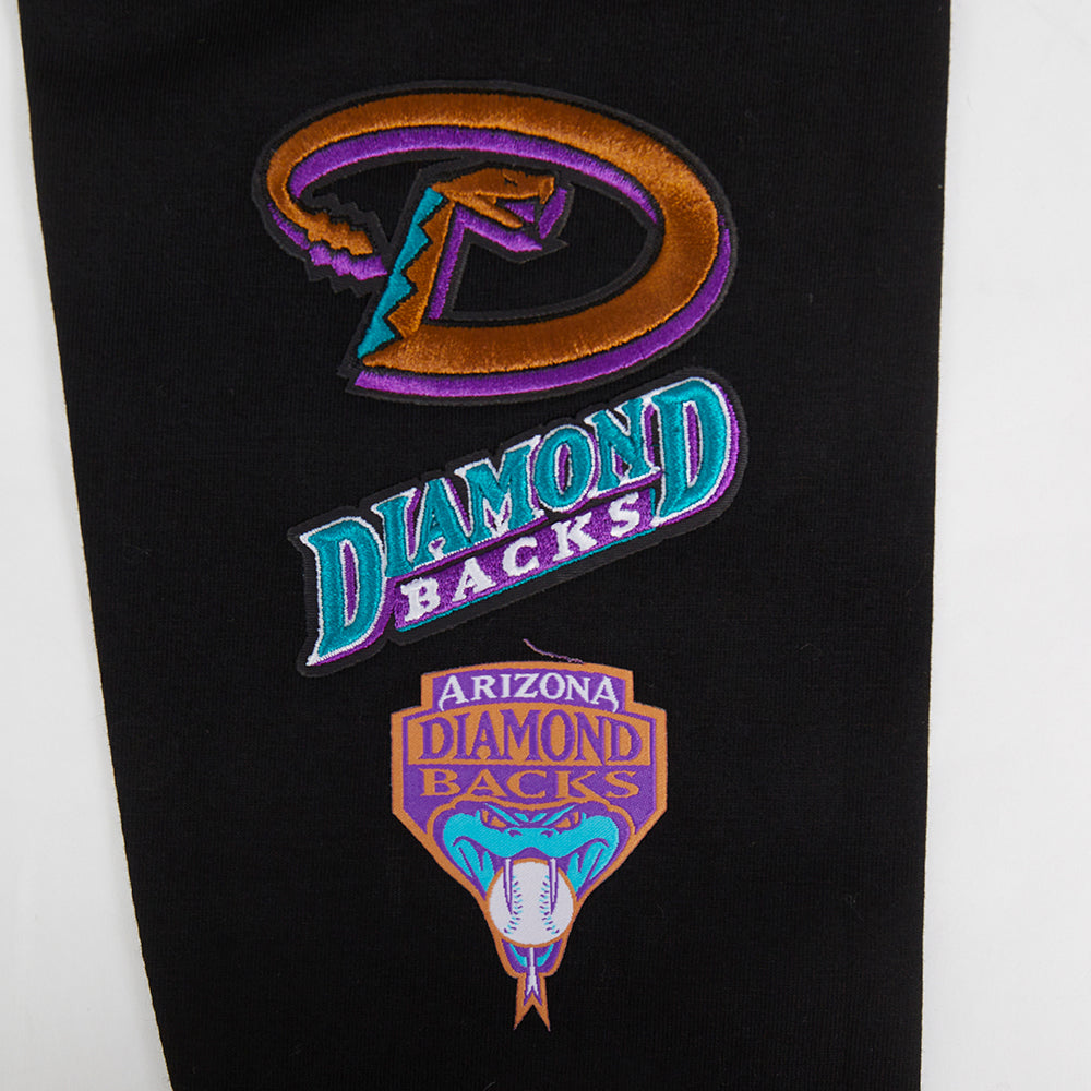 MLB ARIZONA DIAMONDBACKS RETRO CLASSIC WOMEN'S JERSEY LEGGING (BLACK)